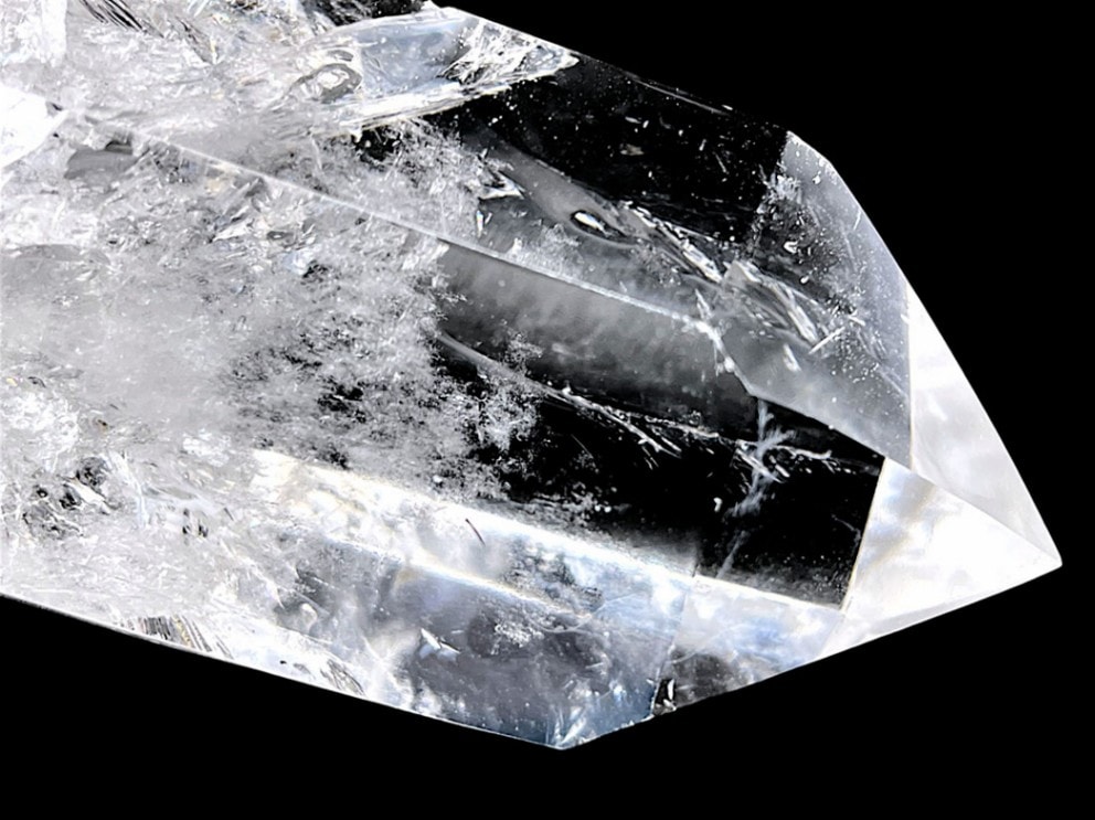 ポリッシュポイント（ブラジル水晶） 水晶 ポリッシュポイント ブラジル産 クォーツポイント 天然石 置物