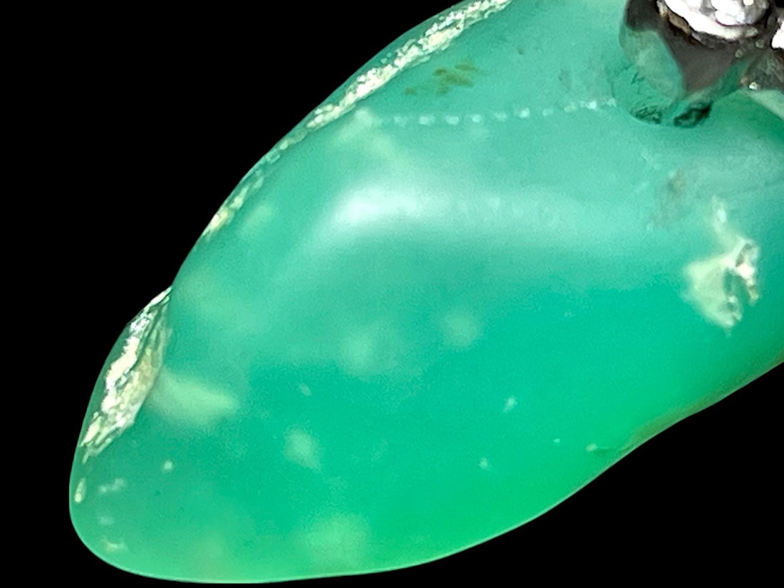 クリソプレーズペンダントトップ