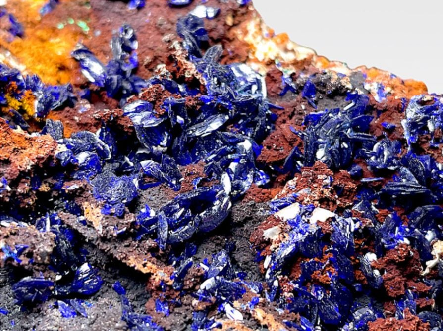 雲南省産アズライト/Azurite(藍銅鉱)