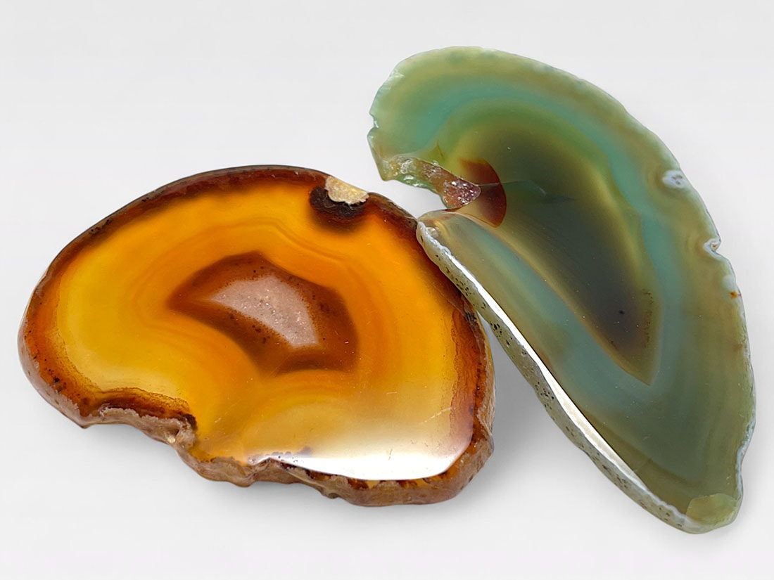 【コレクターズアイテム】アゲート ブルーフラワーアゲート タワー型 21◇Blue Flower agate