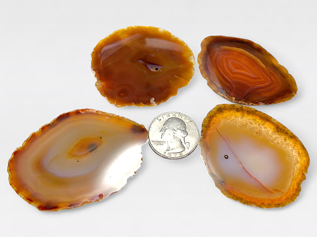 カラーアゲートプレートセット