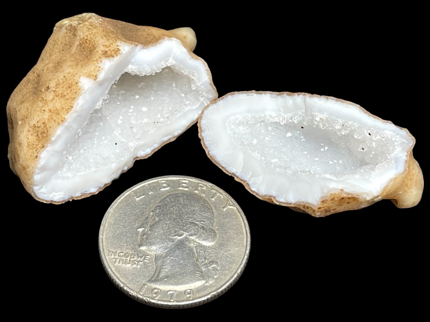 インド産 アゲートジオード ペア