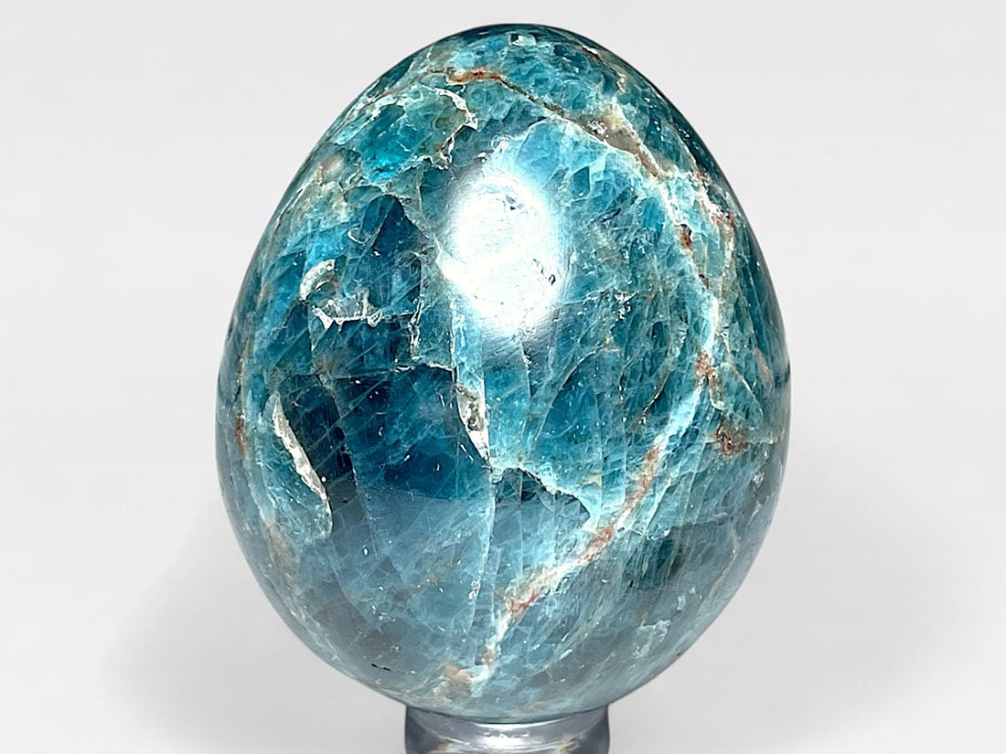 マダガスカル産 ブルーアパタイト エッグ / Blue Apatite