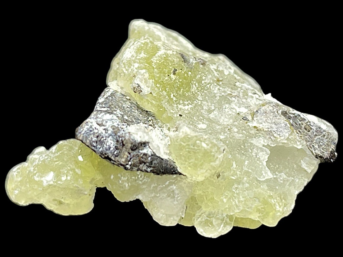 パキスタン産 イエローブルーサイト / Brucite (水滑石)