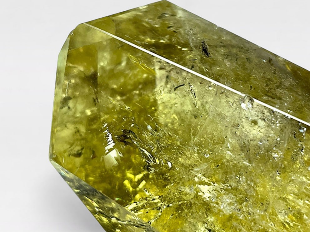 マダガスカル産 アイリススモーキーシトリン  ラフカットポリッシュ