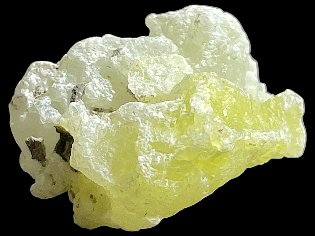 パキスタン産 イエローブルーサイト / Brucite (水滑石)