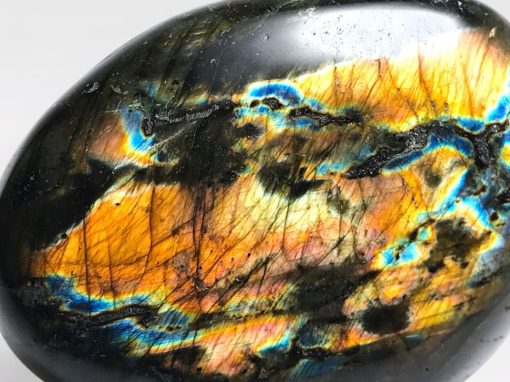 マダガスカル産 ラブラドライト タンブル 