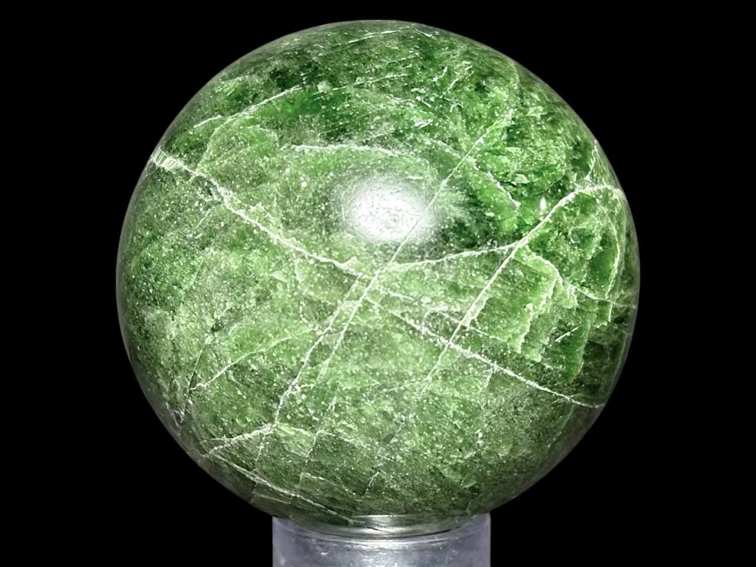 クロムダイオプサイド 37mm 丸玉 /Chrome Diopside
