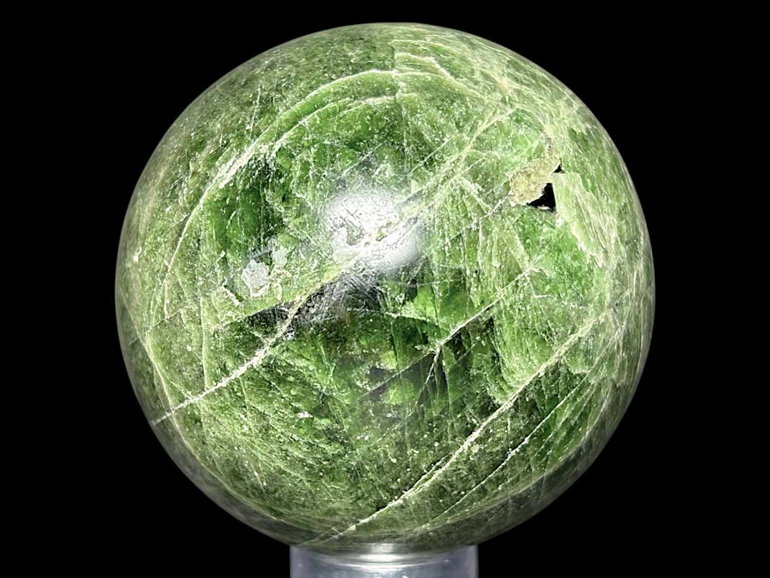 クロムダイオプサイド 45mm 丸玉 /Chrome Diopside