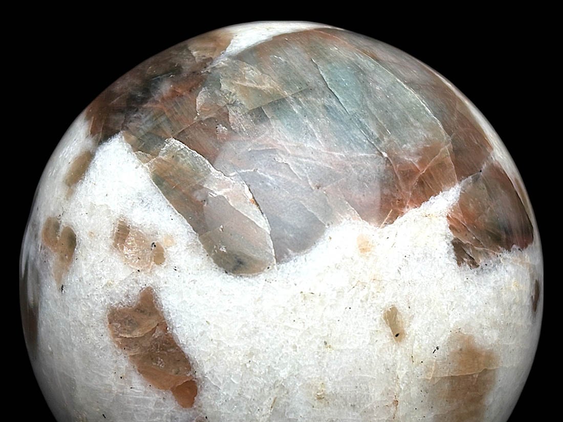 アパタイト 60mm ( キャッツアイ ) 丸玉