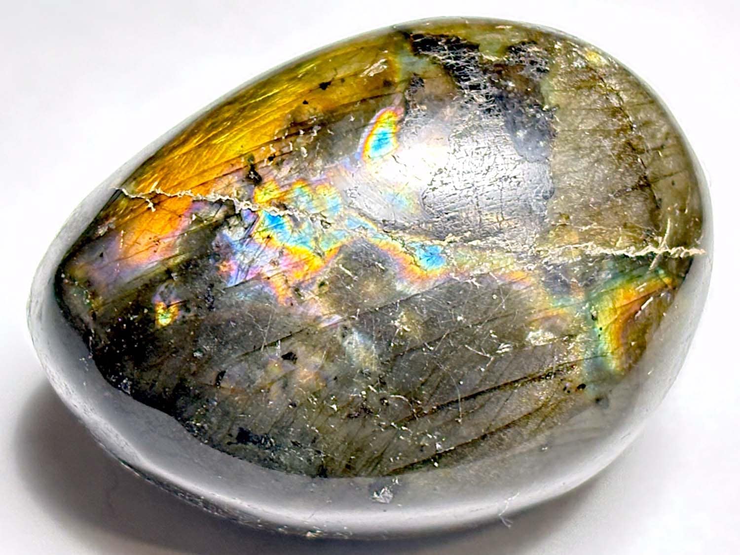 マダガスカル産 ラブラドライト タンブル 