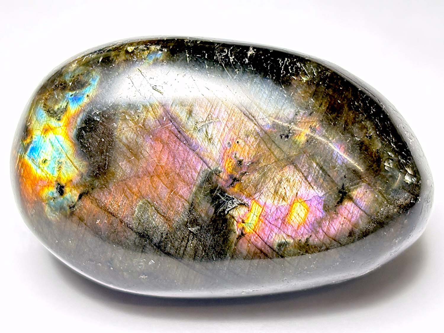 マダガスカル産 ラブラドライト タンブル 