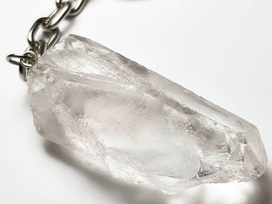 ブラジル産 水晶 キーホルダー / Quartz Keyring