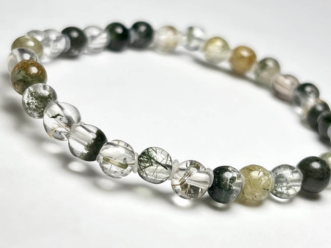 ネパール・ガネッシュヒマール産 ヒマラヤ水晶  ブレスレット / Ganesh Himal Quartz