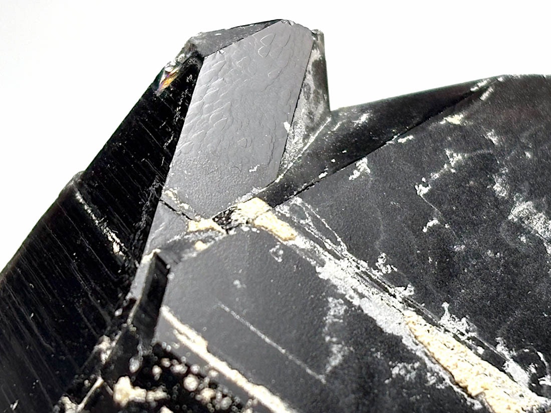 内モンゴル産 モリオン ポイント / Morion ( 黒水晶 )