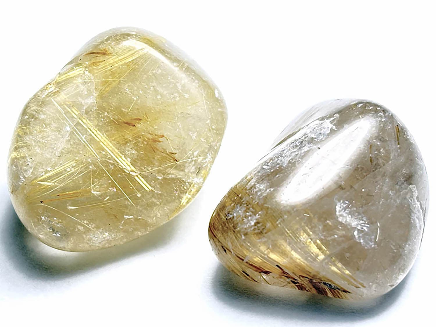 ルチルクォーツ タンブル 2個セット
