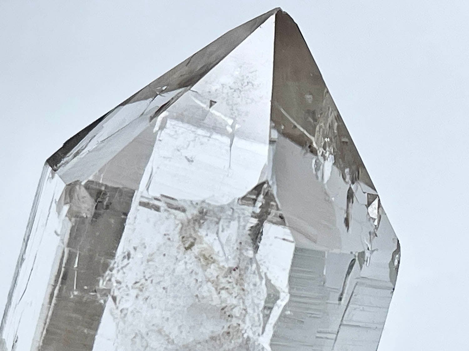 インド マニハール産 ヒマラヤ水晶 / Himalayan Quartz Crystal ( セルフヒールド/トライゴーニック)