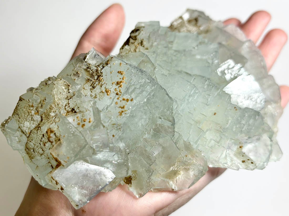 湖南省産 グリーンフローライト ( 蛍石 ) / Fluorite