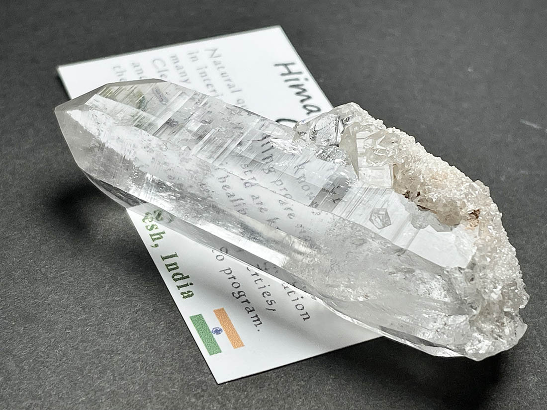 インド マニハール産 ヒマラヤ水晶 (貫入水晶/レコードキーパー/キー/ゲートウェイ)/ Himalayan Quartz Crystal