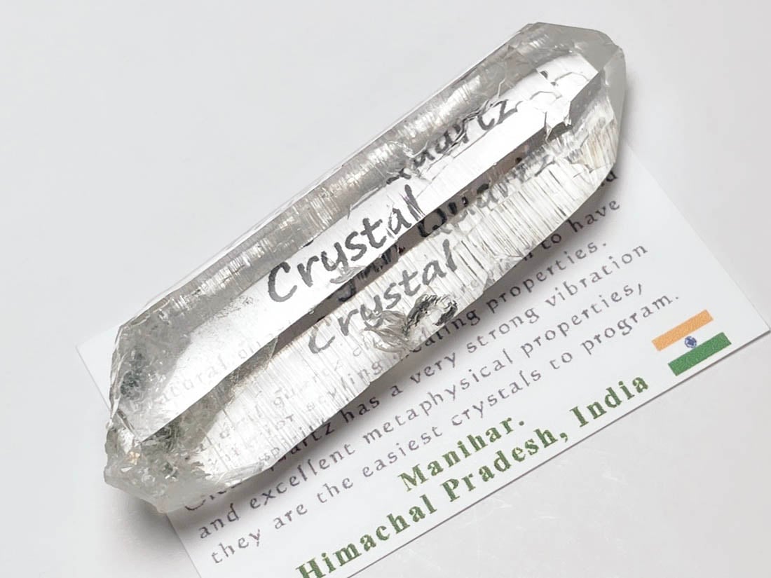 インド マニハール産 ファントム水晶 (レコードキーパー)/ Himalayan Quartz Crystal