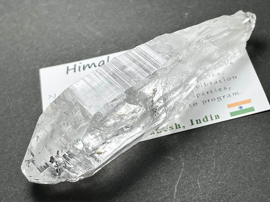 インド マニハール産 ヒマラヤ水晶 (タビュラー)/ Himalayan Quartz Crystal
