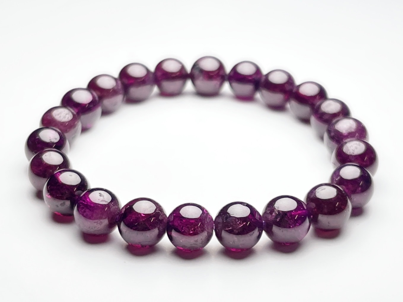 ロードライトガーネット 7mm ブレスレット / Rhodolite Garnet