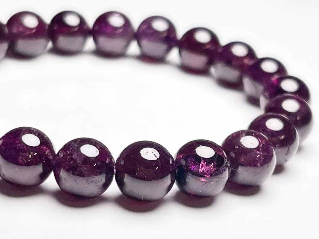 ロードライトガーネット 7mm ブレスレット / Rhodolite Garnet