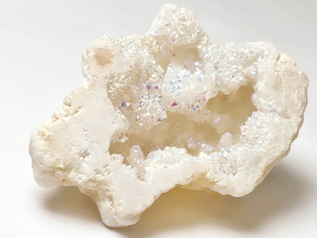 ブラジル産 オーラクォーツ ジオード/ Aura Quartz Geode