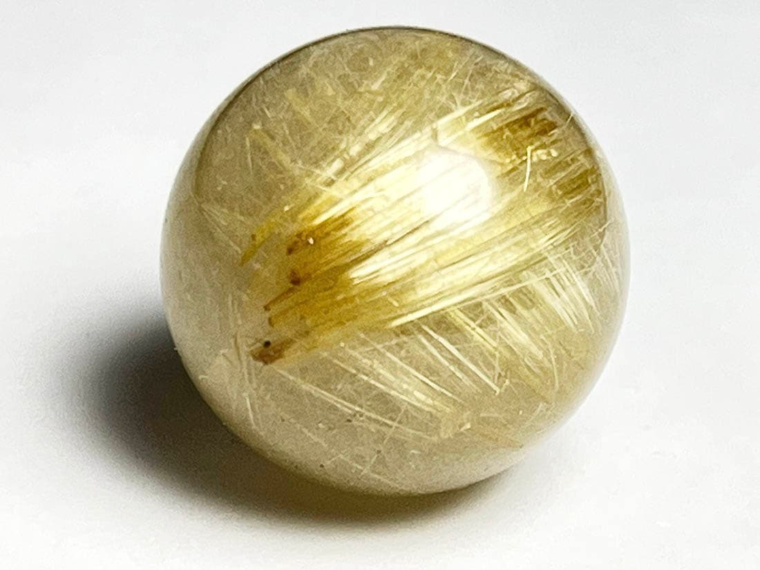 ルチルクォーツ 17mm 丸玉
