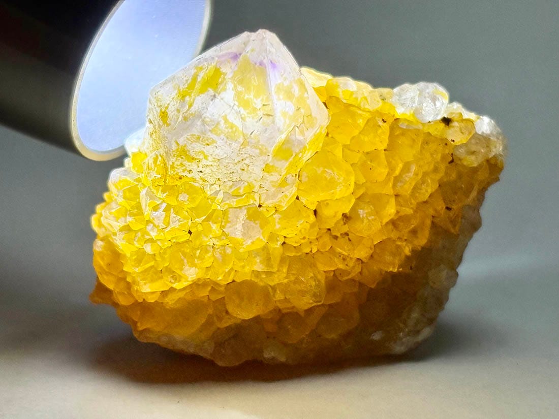 南アフリカ産 サンシャインクォーツ  (カクタスリモーネ)/ Cactus Quartz