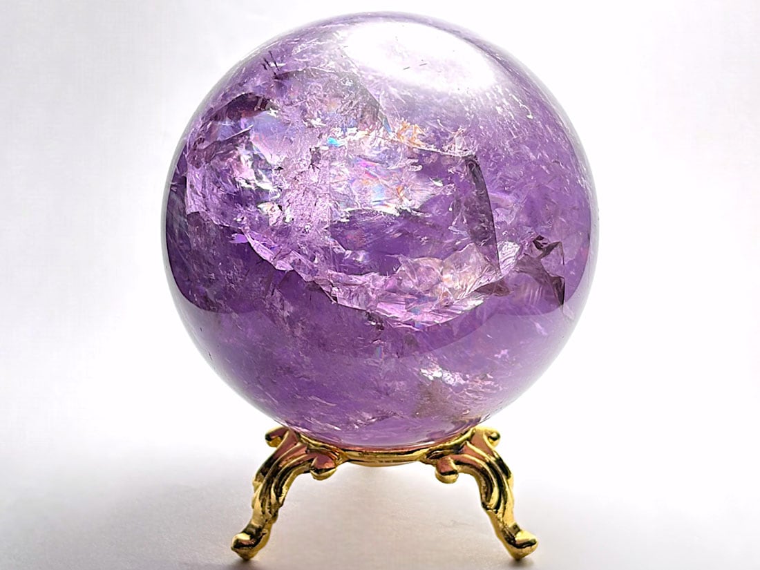 アメジスト 72mm 丸玉 ( 紫水晶 )/ Amethyst