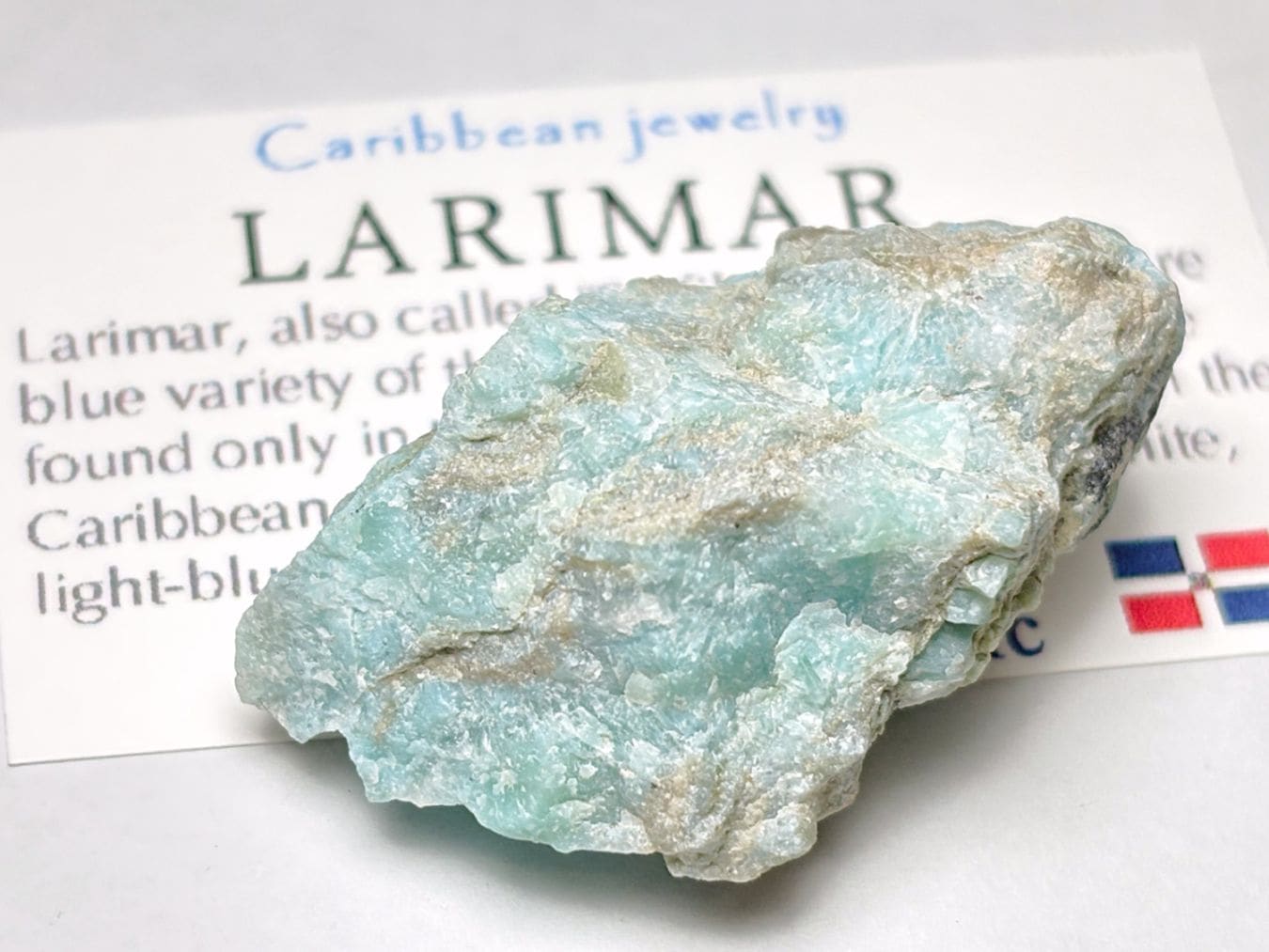 ドミニカ共和国産 ラリマー(ソーダ珪灰石)/Larimar