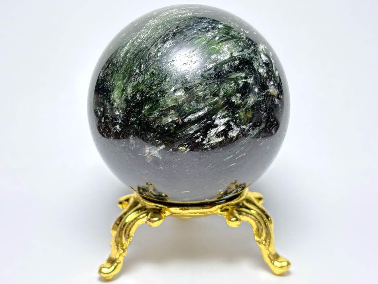 アクチノライト 53mm 丸玉