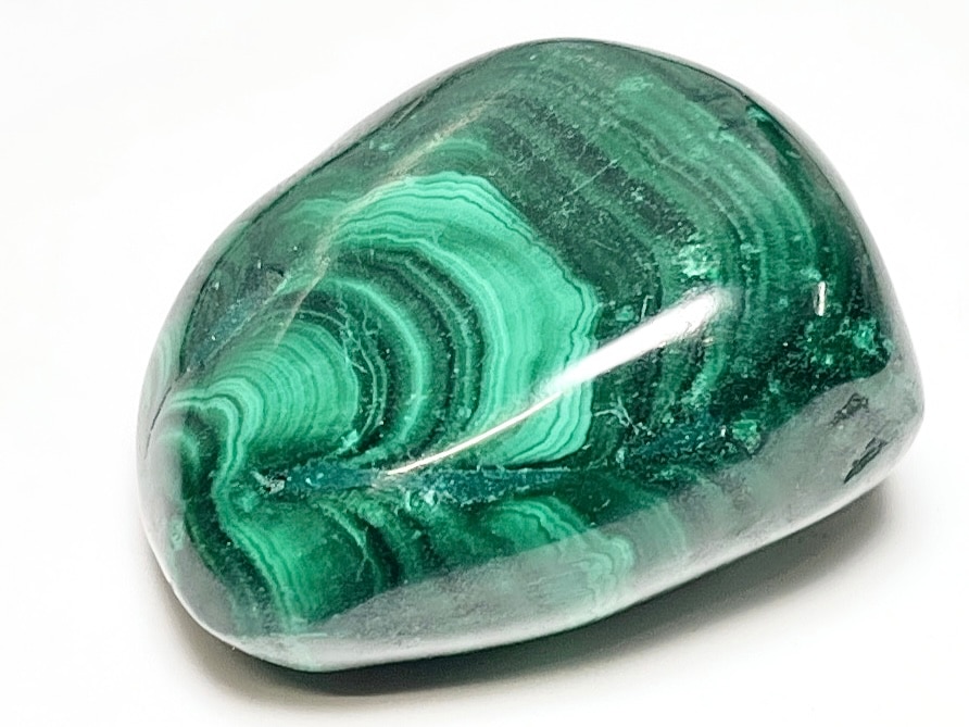 コンゴ民主共和国産 マラカイト タンブル ( 孔雀石 )/ Malachite