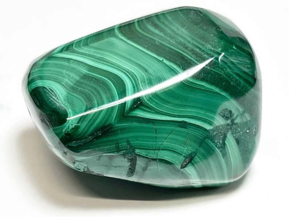 コンゴ民主共和国産 マラカイト タンブル ( 孔雀石 )/ Malachite