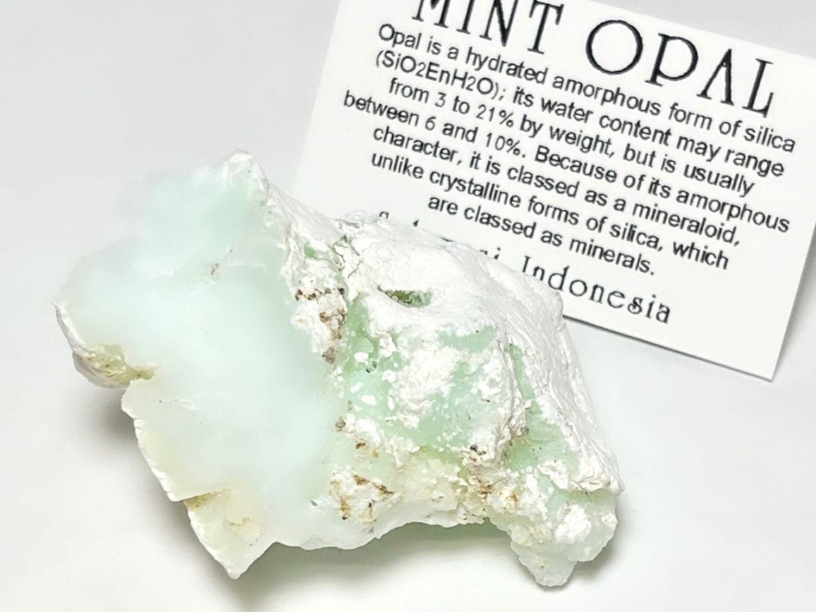 インドネシア産 ミントオパール ( 蛋白石 )/ Mint Opal