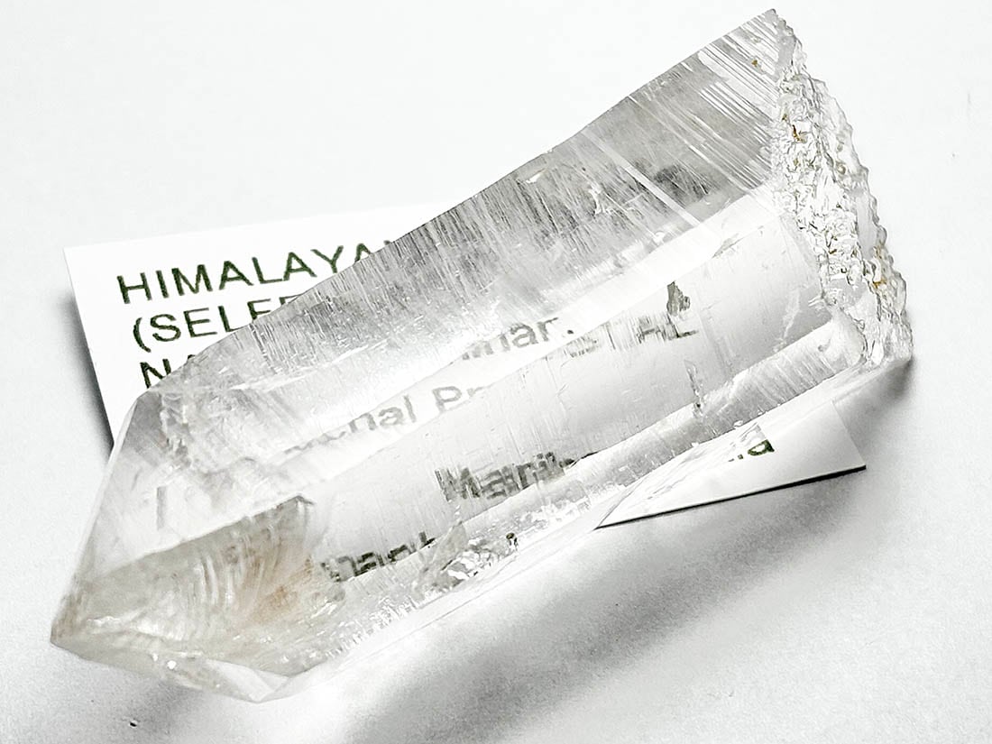 インド マニハール産 ヒマラヤ水晶 (レコードキーパー/セルフフィールド)/ Himalayan Quartz Crystal