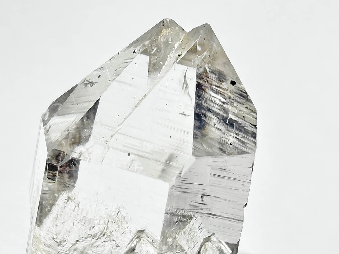 インド マニハール産 ヒマラヤ水晶 (ツイン/レコードキーパー/アナテース共生)/ Himalayan Quartz Crystal