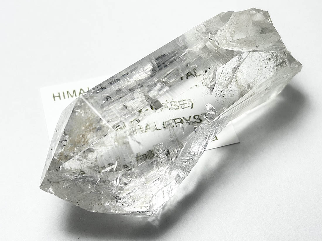 インド マニハール産 ヒマラヤ水晶 (レコードキーパー/アナテース共生)/ Himalayan Quartz Crystal