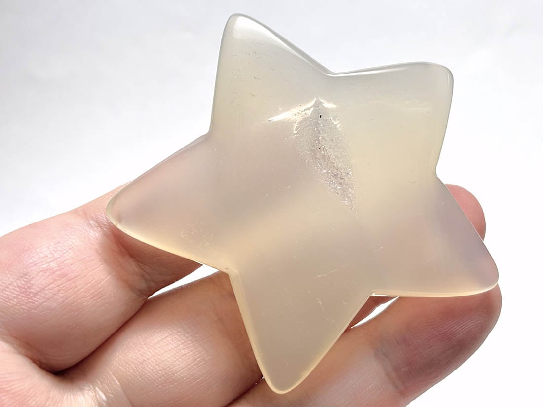 アゲート 星型彫刻 / Agate & Chalcedony