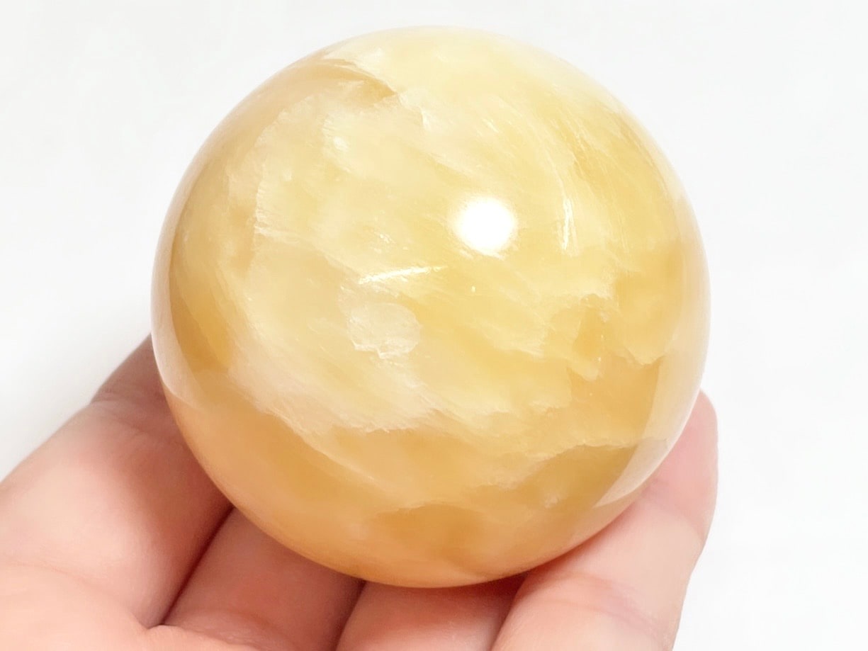 アラゴナイト 丸玉・エッグ