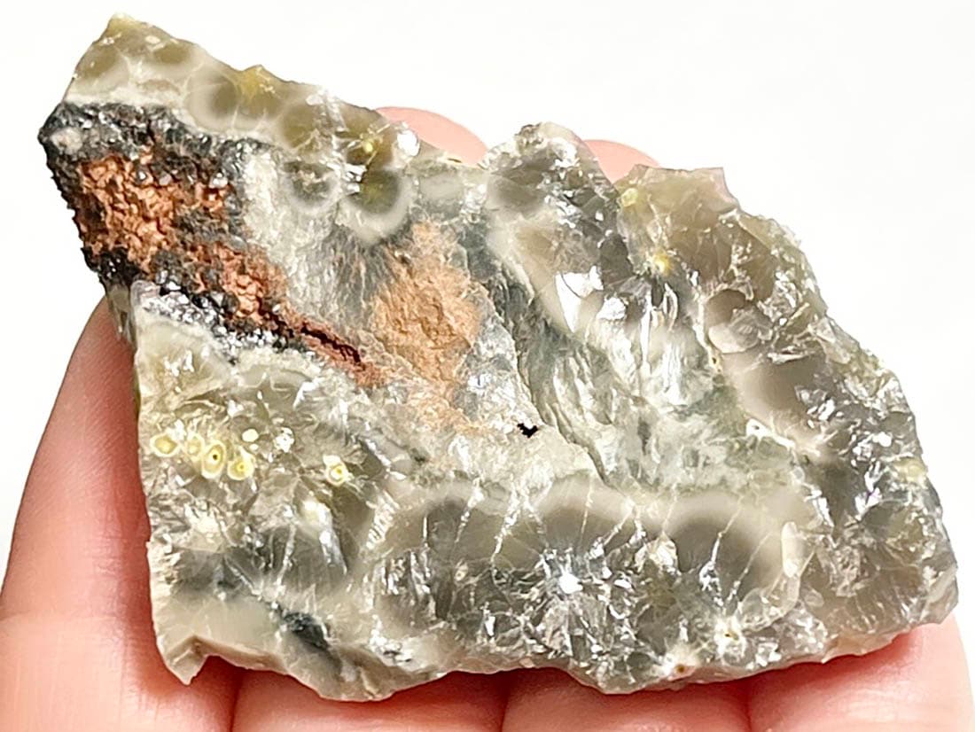マダガスカル産 オーシャンジャスパー ラフ ( 碧玉 )/ Ocean Jasper