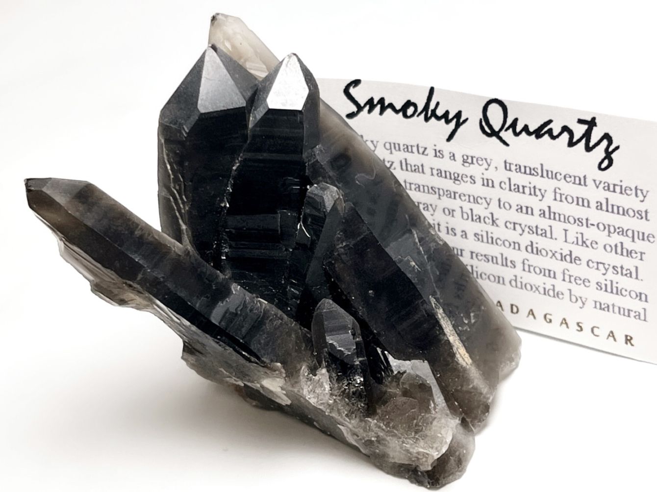 多面体 スモーキークォーツ マダガスカル産 スモーキークォーツ (煙水晶) / Smoky Quartz