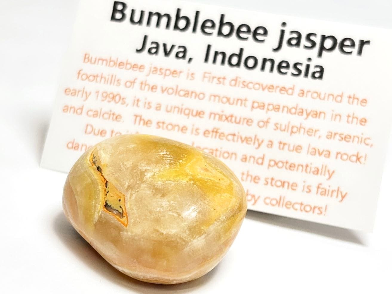 インドネシア産 バンブルビージャスパー タンブル / Bumblebee Jasper