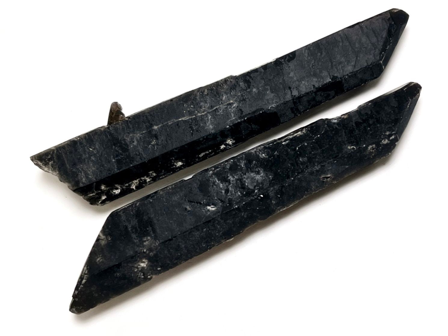 内モンゴル産 シンギングモリオン(レーザーモリオン) ポイント ２本セット / Laser Morion