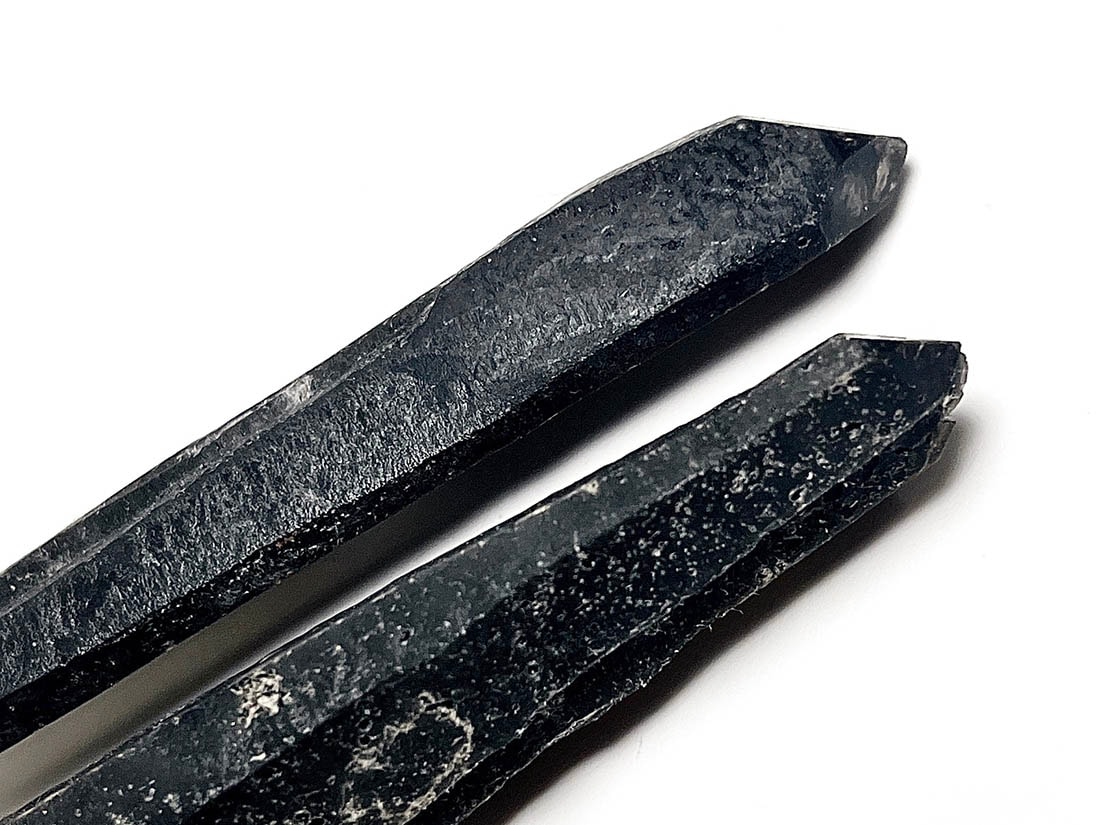 内モンゴル産 シンギングモリオン(レーザーモリオン) ポイント ２本セット / Laser Morion