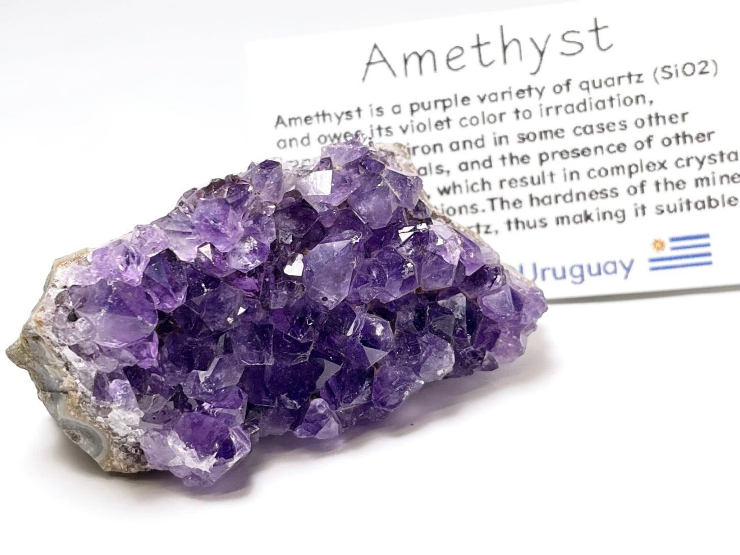 ウルグアイ産 アメジスト クラスター ( 紫水晶 )/ Amethyst