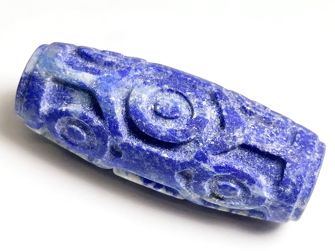 レア！ラピスラズリ ( 九眼天珠 )/Lapis Lazuli