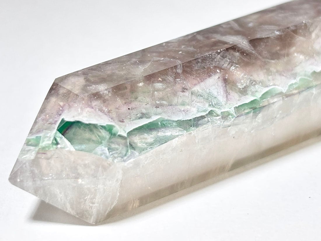 マダガスカル産 フローライト ポイント型ポリッシュ / Fluorite ( 蛍石 )