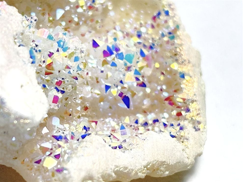 モロッコ産 オーラクォーツ ジオード/ Aura Quartz Geode